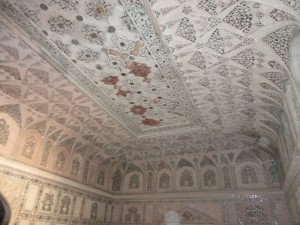 Agra Fort Sheesh Mahal Inside