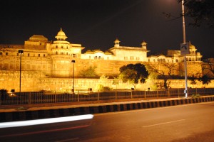 Agra Fort at Night