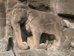 Ajanta Caves Elephant