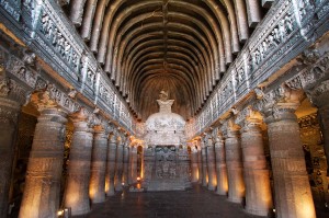 Ajanta Caves Inside