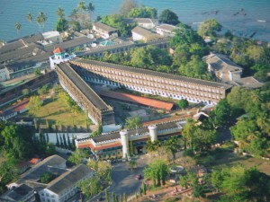 Cellular Jail Top View