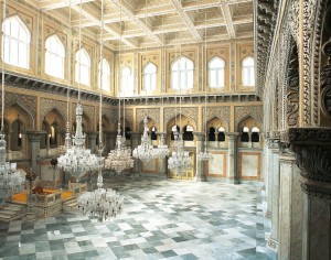 Durbar Hall of Chowmahalla Palace