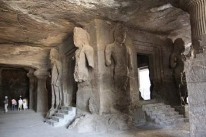 Inside View Elephanta Caves