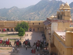 Inside of Amber Fort