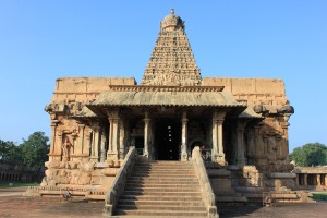 Inside of Brihadeeswarar Temple