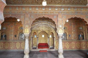 Inside the Junagarh Fort