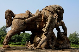 Konark Sun Temple Horse Images