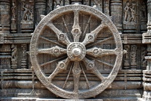 Konark Sun Temple Wheel