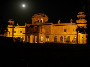 Lalgarh Palace at Night
