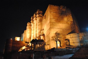 Mehrangarh Fort at Night