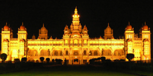 Mysore Palace at Night