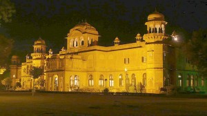 Night View at Lalgarh Palace
