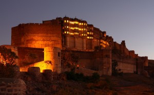 Night View of Mehrangarh Fort