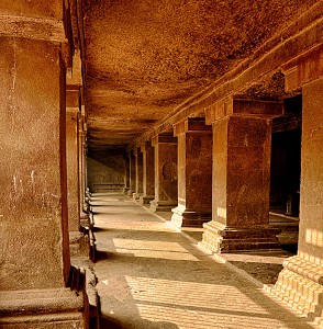 Pataleshwar Cave Temple Inside Corridors