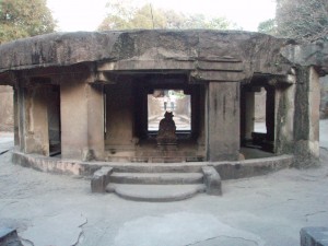 Pataleshwar Cave Temple Nandi
