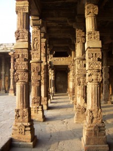 Qutub Minar Inside