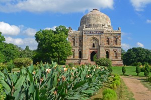 Shisha Gumbad in Lodhi Gardens