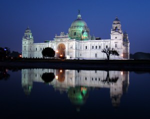 Victoria Memorial at Night