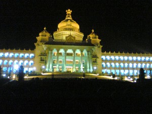 Vidhana Soudha at Night