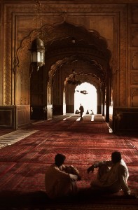 Badshahi Mosque Inside View