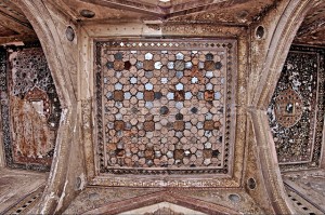 Ceiling of Naulakha Pavilion Lahore Fort