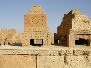 Chaukundhi Tombs Inside Stone Curving