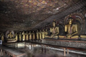 Dambulla Cave Temple Inside