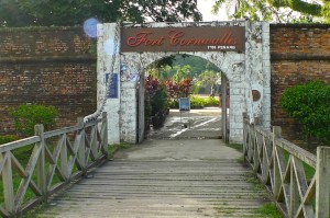 Entrance of Fort Cornwallis