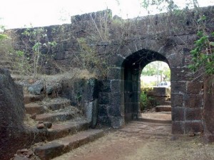 Entrance of Jaigad Fort