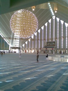Faisal Mosque Inside View