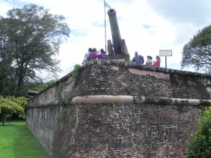 Fort Cornwallis Inside