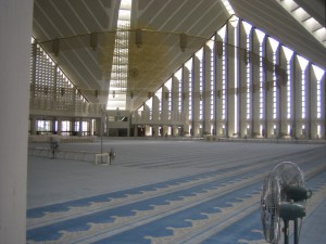 Inside View Faisal Mosque