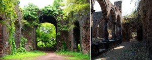 Inside of Bassein Fort