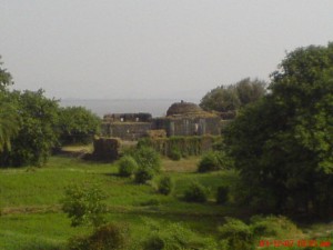 Inside of Jaigad Fort