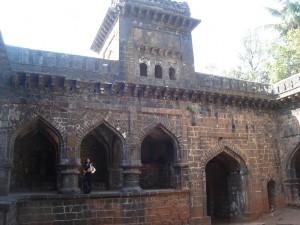 Inside of Panhala Fort