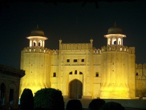 Lahore Fort at Night