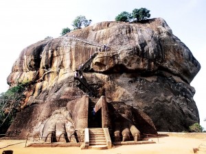 Lion Mouth Entrance of Sigiriya Rock Fort