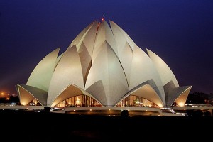 Lotus Temple Night