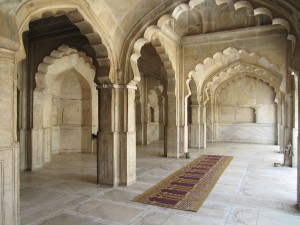 Moti Masjid Interior Lahore Fort