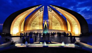 Night View of Pakistan National Monument