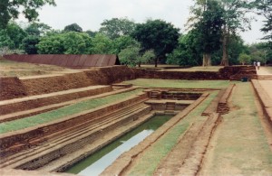 Sigiriya Gardens in the Fort