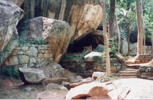 Sigiriya Monks Cell Inside the Fort