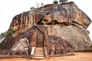 Sigiriya Rock Fort Lion Mouth Entrance