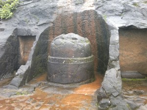 Stupa Outside the Bedse Caves