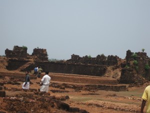 Well and Some Ruins Inside the Mirjan Fort