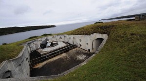 Bare Island Fort Inside View