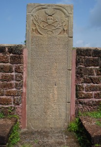 Grave Stone Inside the St. Angelo Fort