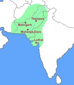 Mohenjo Daro Map