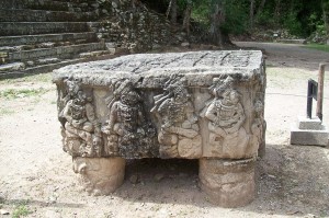 Altar Q Monument at Copan