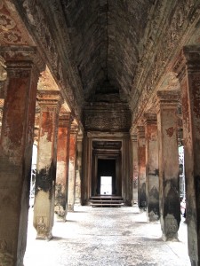 Angkor Wat Inside Corridoor